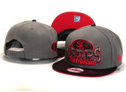 San Francisco 49ers New Type Snapback Hat YS 6R19